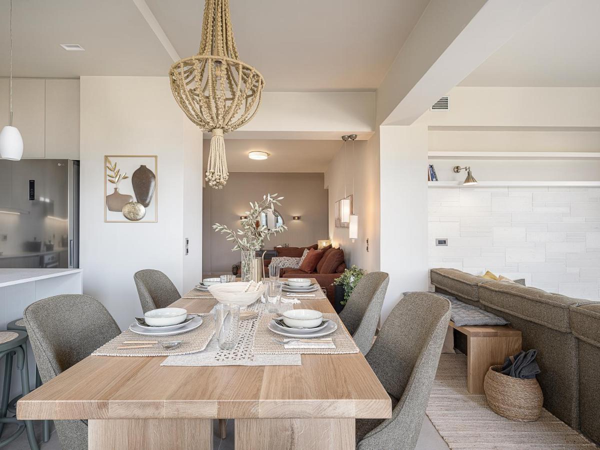 Emmanuel'S Sea View Luxury Apartment Kíssamos Eksteriør bilde