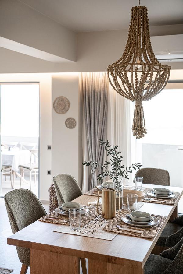 Emmanuel'S Sea View Luxury Apartment Kíssamos Eksteriør bilde