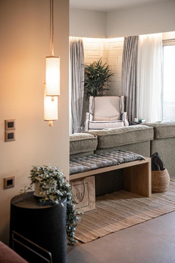 Emmanuel'S Sea View Luxury Apartment Kíssamos Eksteriør bilde