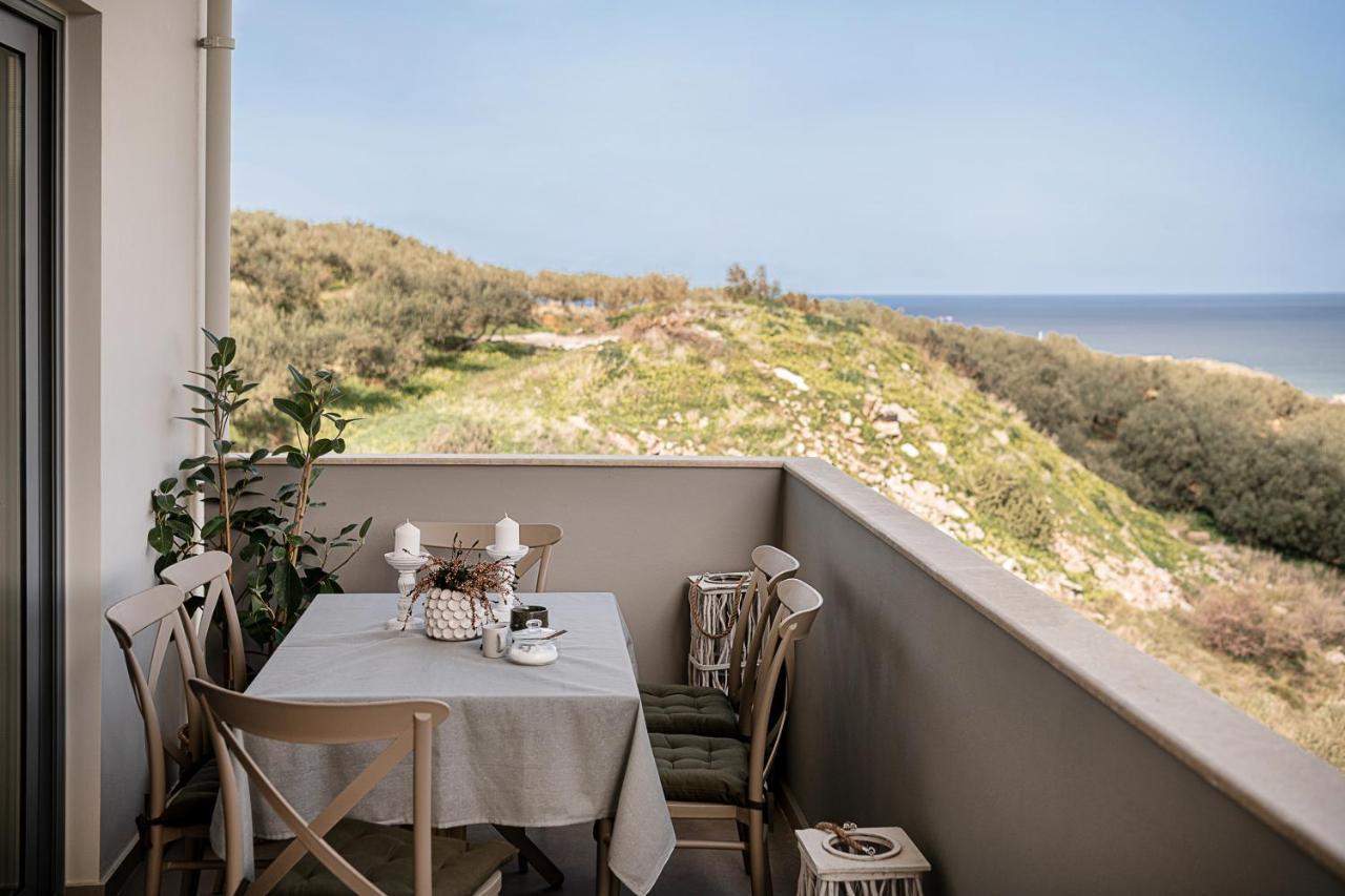 Emmanuel'S Sea View Luxury Apartment Kíssamos Eksteriør bilde