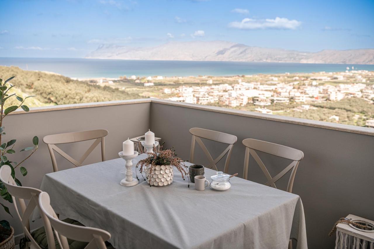 Emmanuel'S Sea View Luxury Apartment Kíssamos Eksteriør bilde