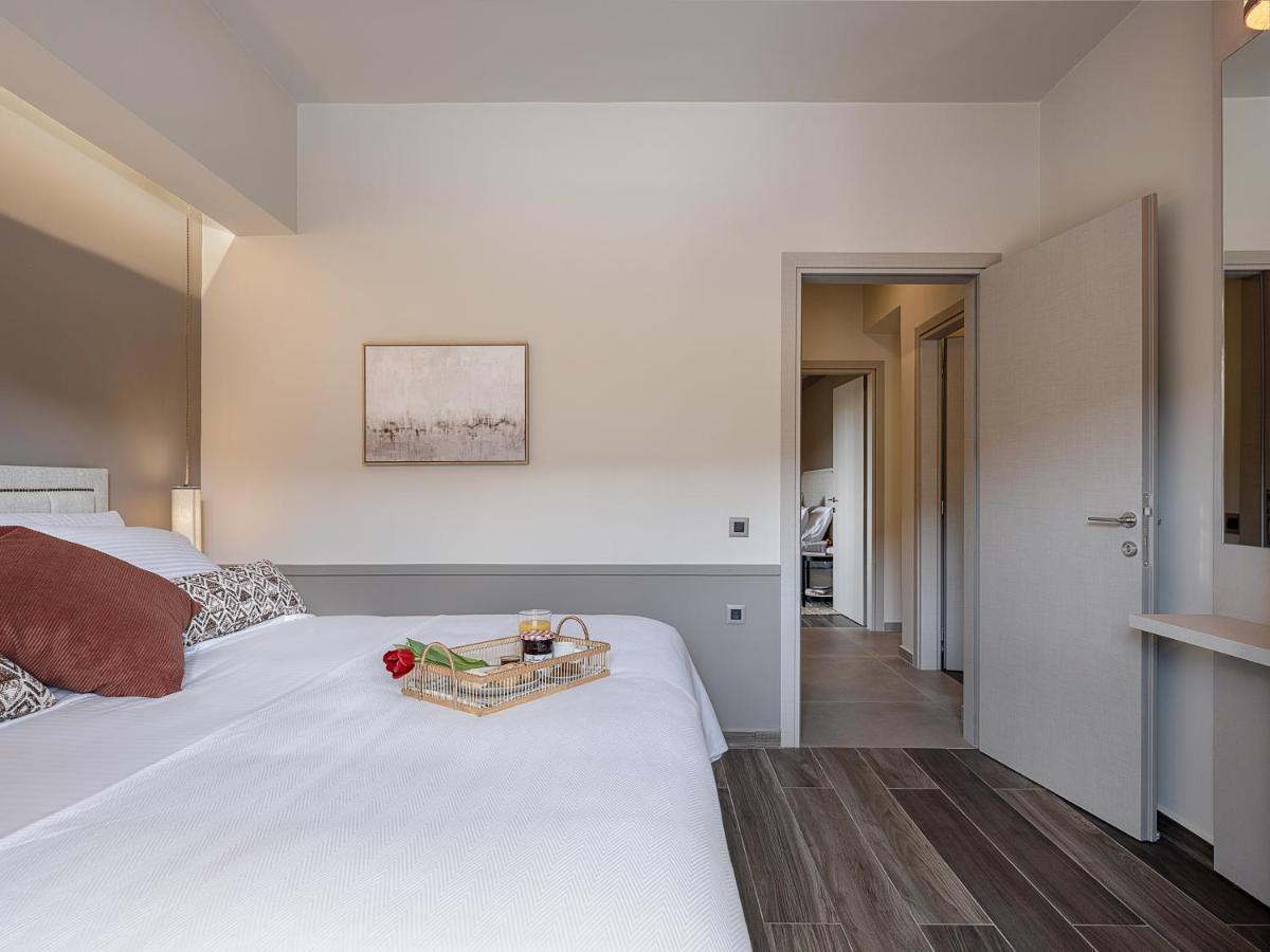 Emmanuel'S Sea View Luxury Apartment Kíssamos Eksteriør bilde