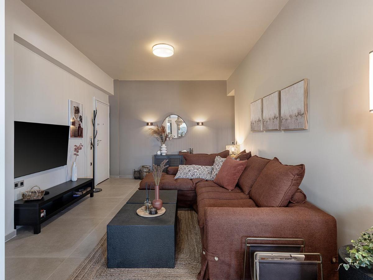 Emmanuel'S Sea View Luxury Apartment Kíssamos Eksteriør bilde