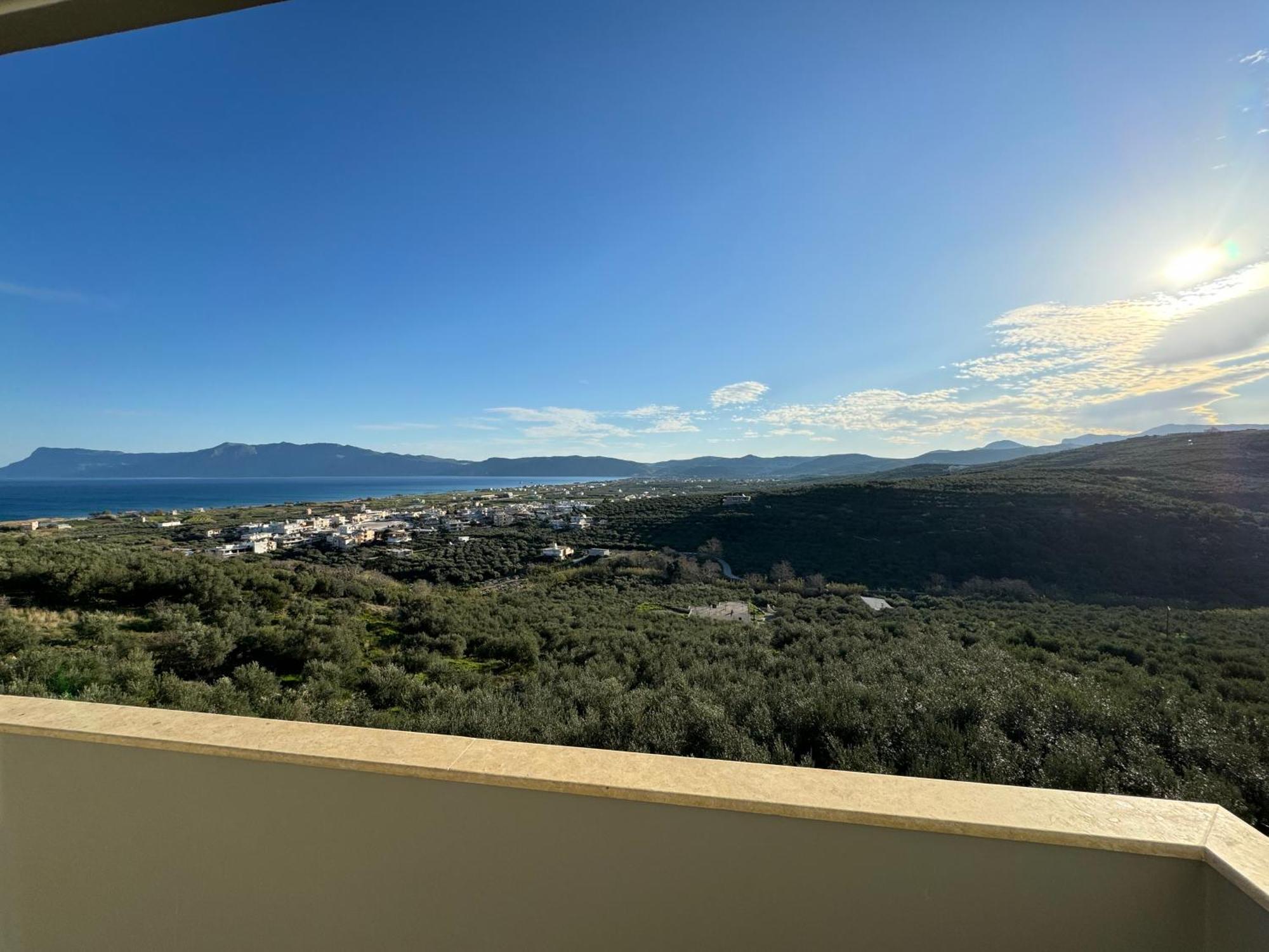 Emmanuel'S Sea View Luxury Apartment Kíssamos Eksteriør bilde